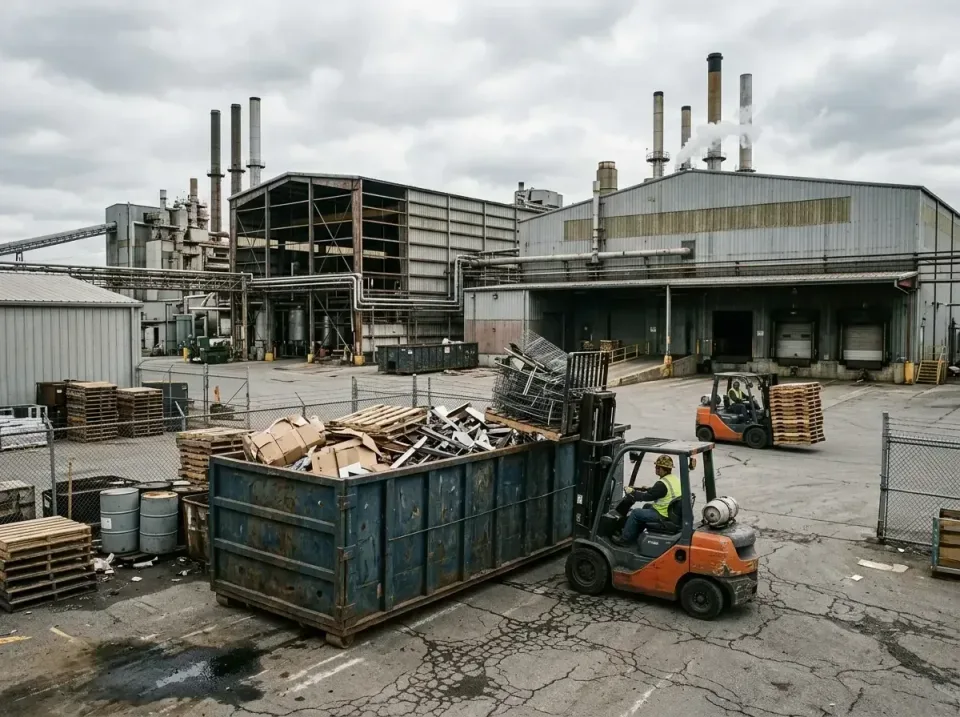 industrial-factory-scrap-conta-003 — frequently asked questions, Cheap Roll-off Dumpster Rentals in Clinton, TN